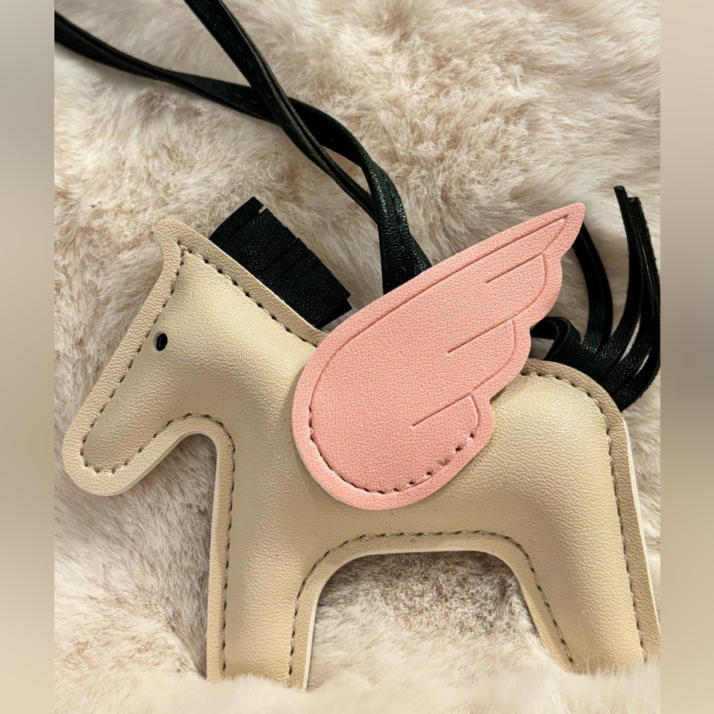 Winged Horse Bag Charm- New!